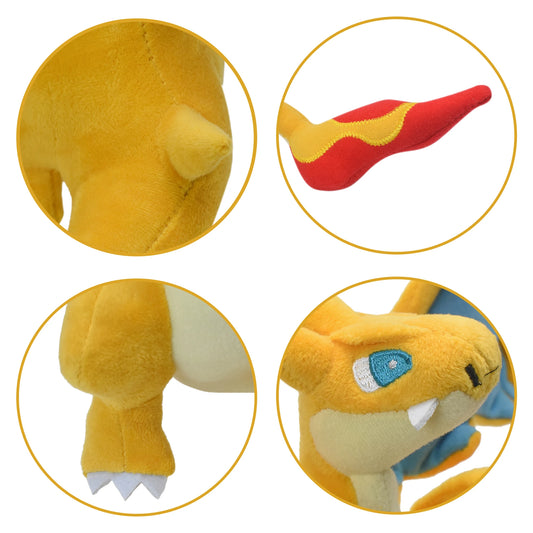 Peluche Mega Charizard Y – Pokémon da Collezione 20 cm