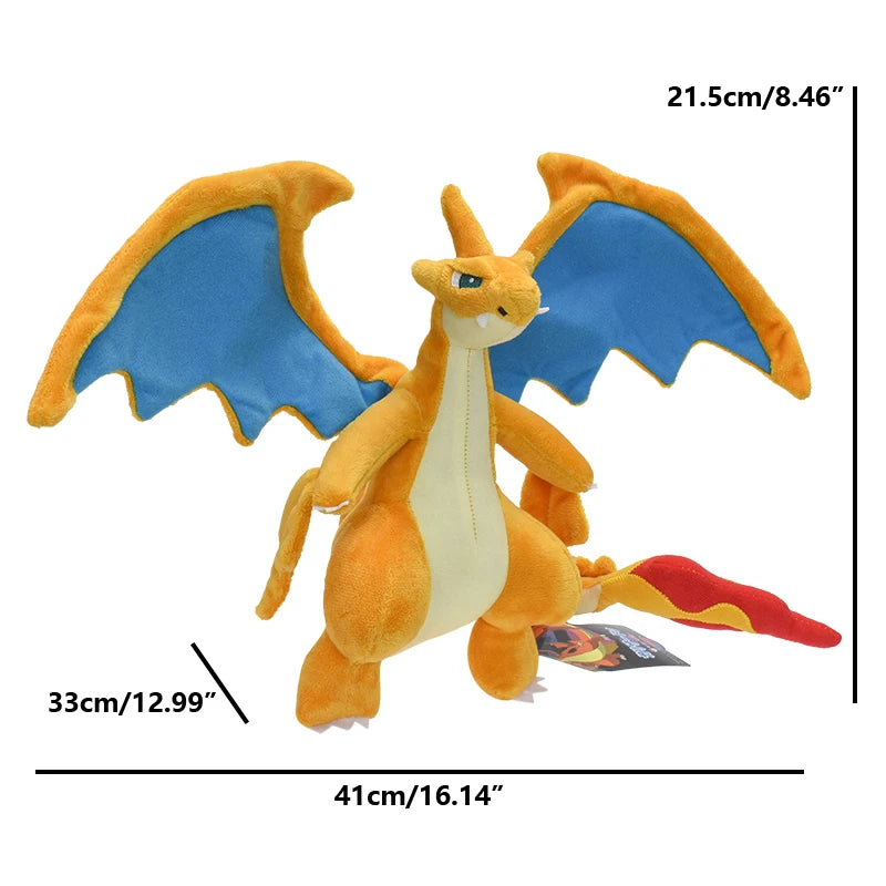 Peluche Mega Charizard Y – Pokémon da Collezione 20 cm