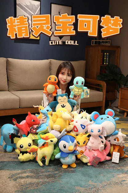 Peluche Pokémon 20 cm – Pikachu, Charizard, Gengar e altri | Pokémon Plush 20cm