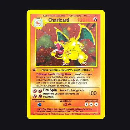 Carta Pokémon 1ST EDITION 1999 | Charizard Blastoise Venusaur Holo Collection Card