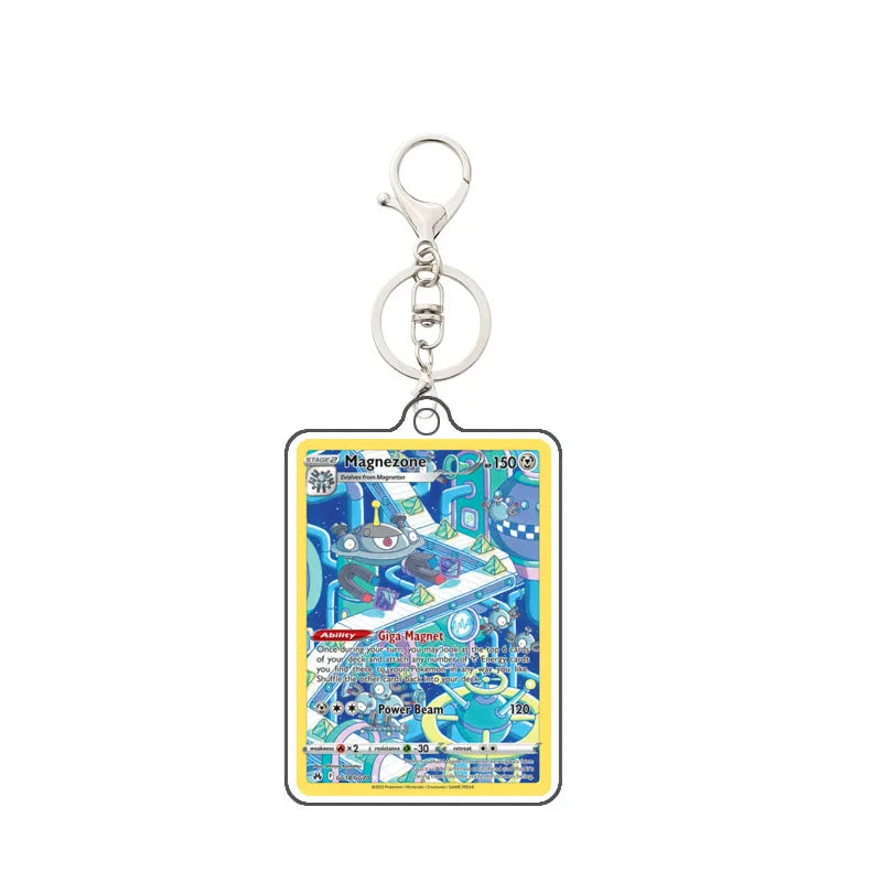 Portachiavi Acrilico Pokémon | Magmortar Riolu Lapras Mew Mareep Pendant 5cm