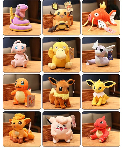 Peluche Pokémon 20 cm – Pikachu, Charizard, Gengar e altri | Pokémon Plush 20cm