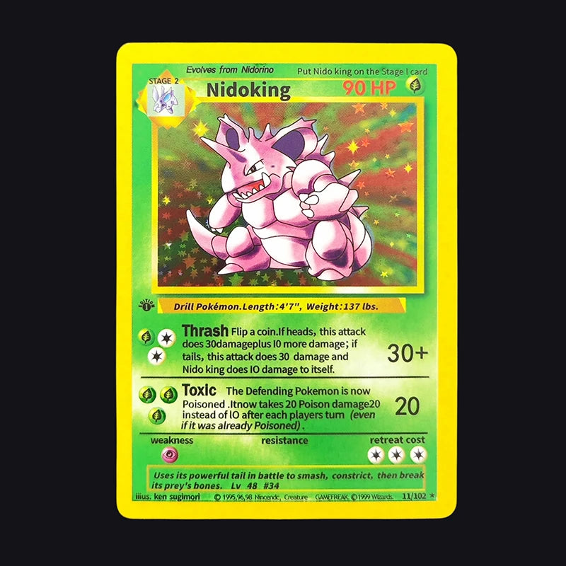 Carta Pokémon 1ST EDITION 1999 | Charizard Blastoise Venusaur Holo Collection Card