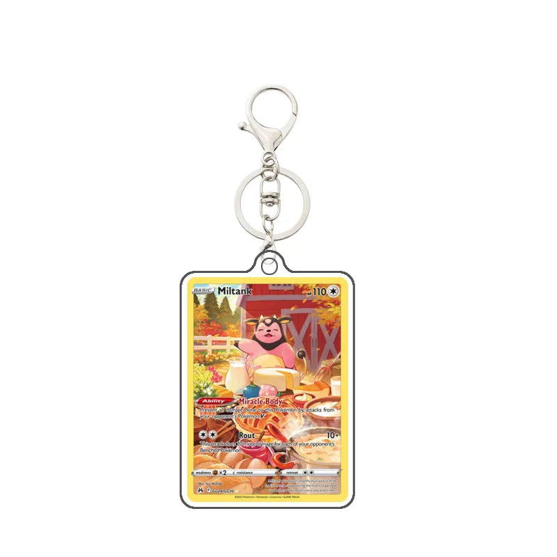 Portachiavi Acrilico Pokémon | Magmortar Riolu Lapras Mew Mareep Pendant 5cm