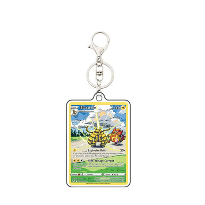 Portachiavi Acrilico Pokémon | Magmortar Riolu Lapras Mew Mareep Pendant 5cm