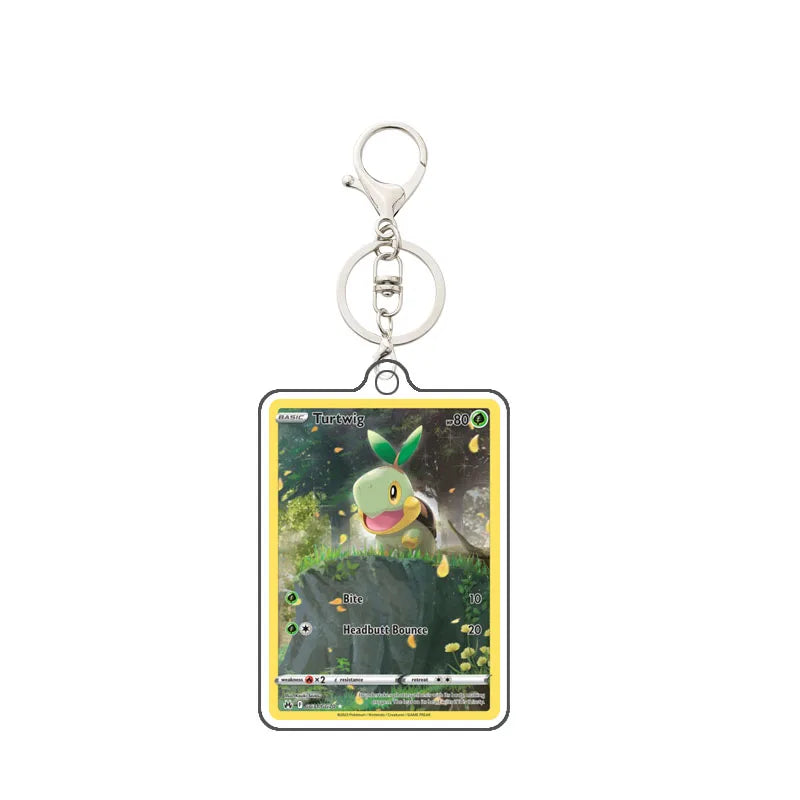 Portachiavi Acrilico Pokémon | Magmortar Riolu Lapras Mew Mareep Pendant 5cm