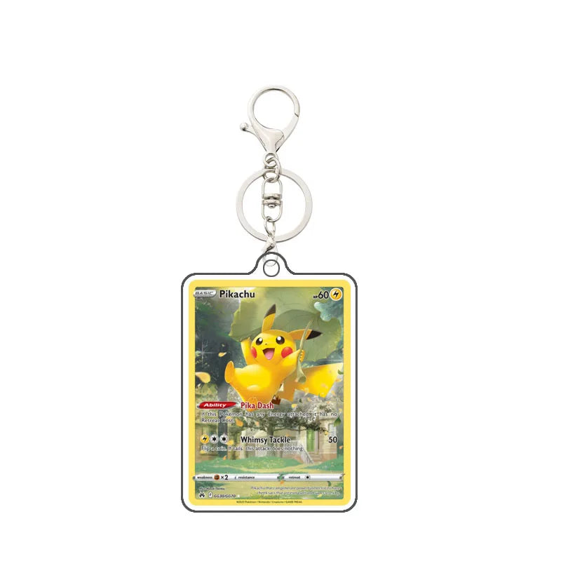 Portachiavi Acrilico Pokémon | Magmortar Riolu Lapras Mew Mareep Pendant 5cm