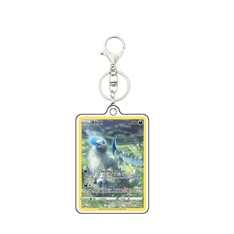 Portachiavi Acrilico Pokémon | Magmortar Riolu Lapras Mew Mareep Pendant 5cm