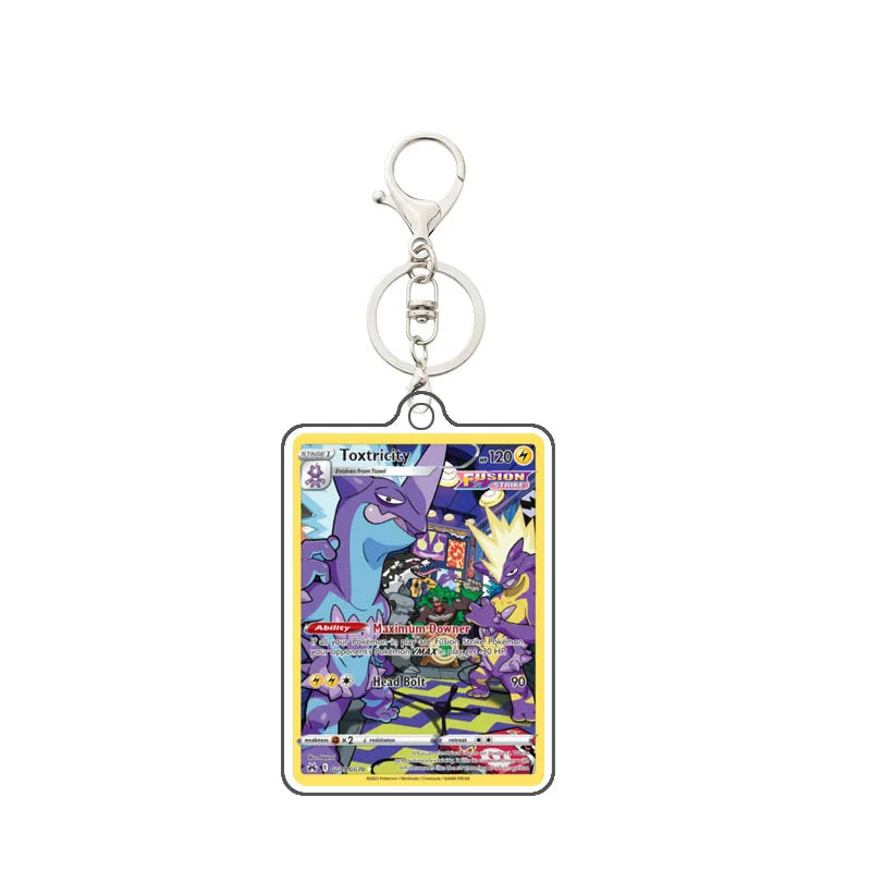 Portachiavi Acrilico Pokémon | Magmortar Riolu Lapras Mew Mareep Pendant 5cm