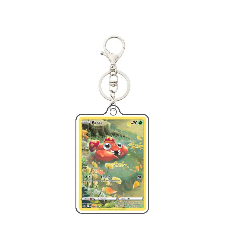 Portachiavi Acrilico Pokémon | Magmortar Riolu Lapras Mew Mareep Pendant 5cm