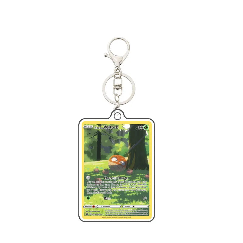 Portachiavi Acrilico Pokémon | Magmortar Riolu Lapras Mew Mareep Pendant 5cm