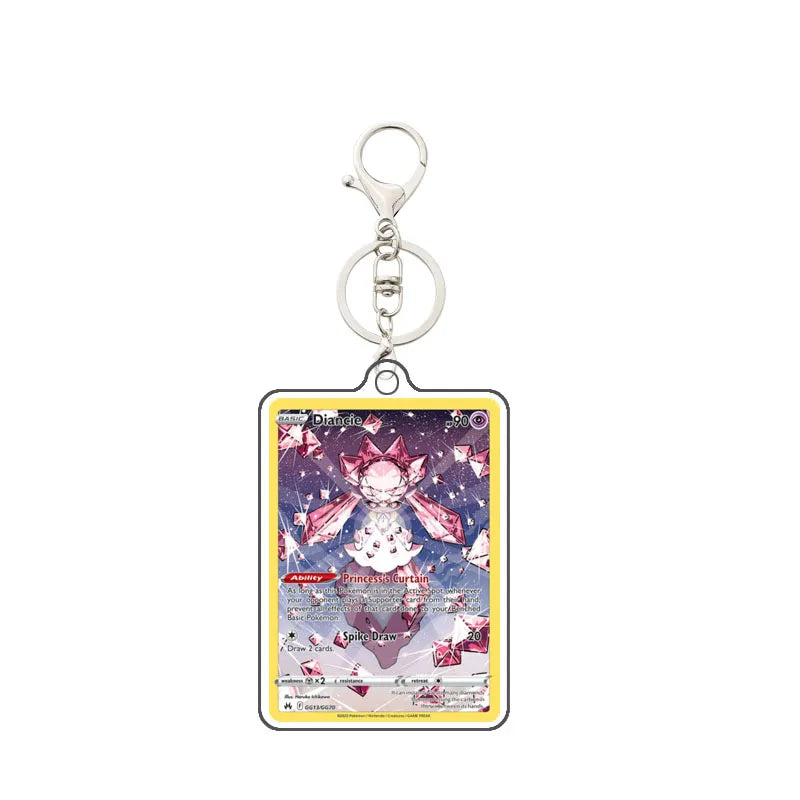 Portachiavi Acrilico Pokémon | Magmortar Riolu Lapras Mew Mareep Pendant 5cm
