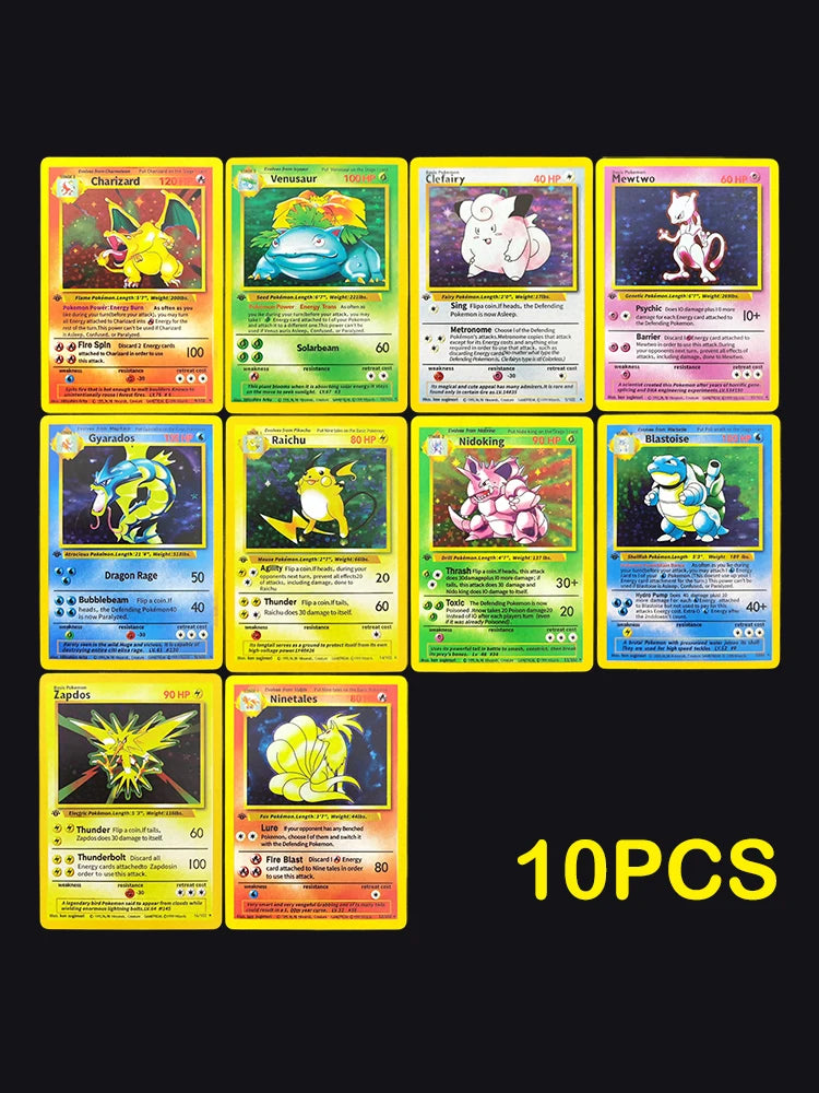 Carta Pokémon 1ST EDITION 1999 | Charizard Blastoise Venusaur Holo Collection Card
