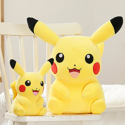 Peluche Pikachu Pokémon Kawaii XL – Cuscino Morbido da Collezione