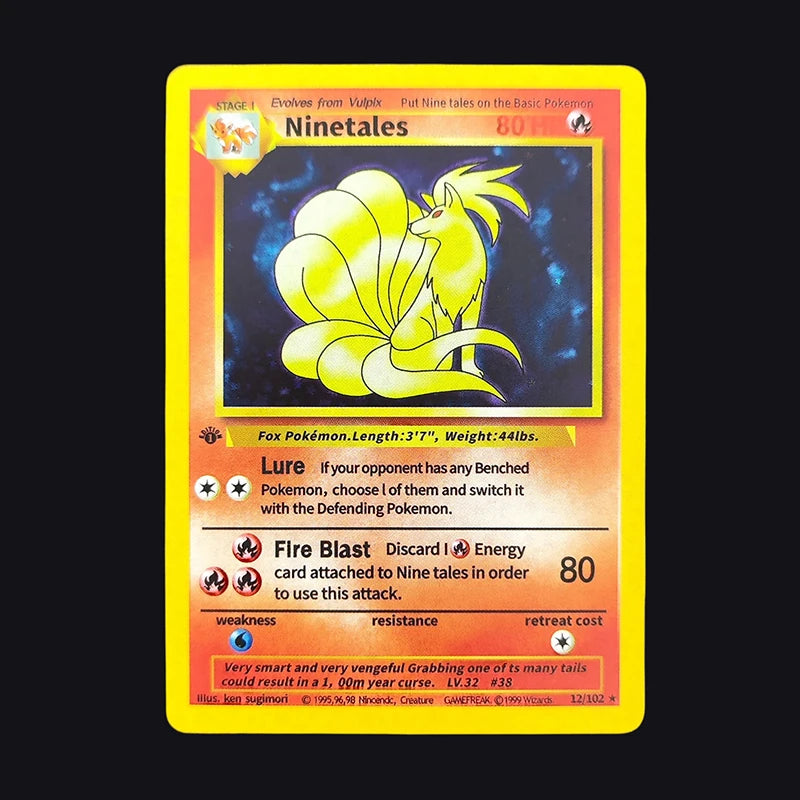 Carta Pokémon 1ST EDITION 1999 | Charizard Blastoise Venusaur Holo Collection Card