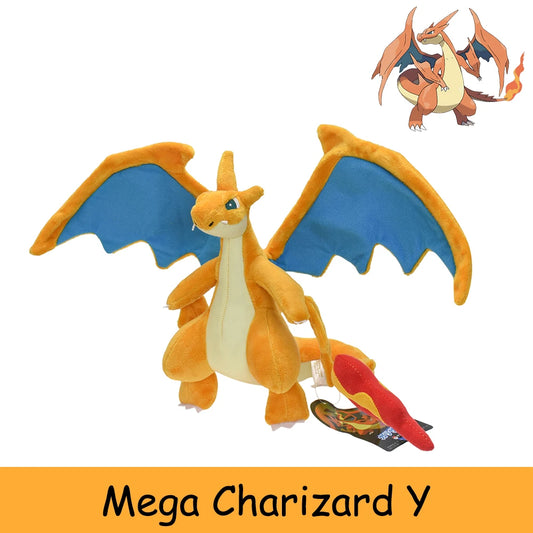 Peluche Mega Charizard Y – Pokémon da Collezione 20 cm
