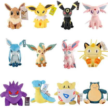 Peluche Pokémon 20 cm – Pikachu, Charizard, Gengar e altri | Pokémon Plush 20cm