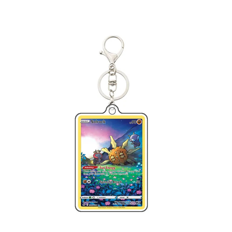 Portachiavi Acrilico Pokémon | Magmortar Riolu Lapras Mew Mareep Pendant 5cm