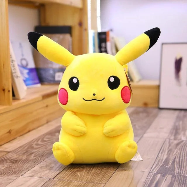 Peluche Pikachu Pokémon Kawaii XL – Cuscino Morbido da Collezione